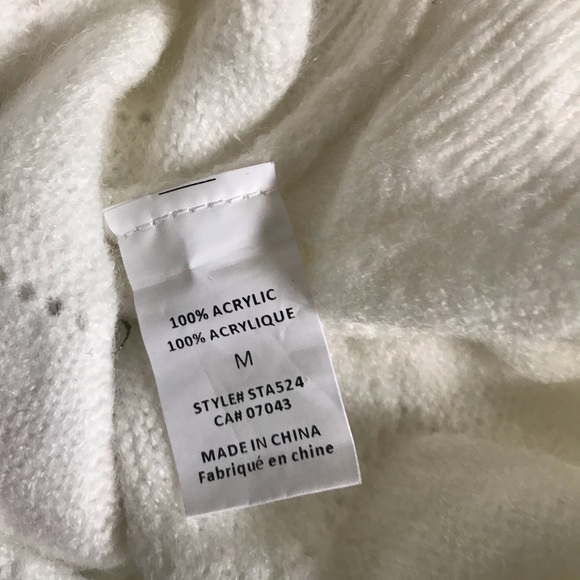 Dreamers by Debut Grandamacore Cardigan with Embroidered Flowers - Size Medium - Picture 9 of 14